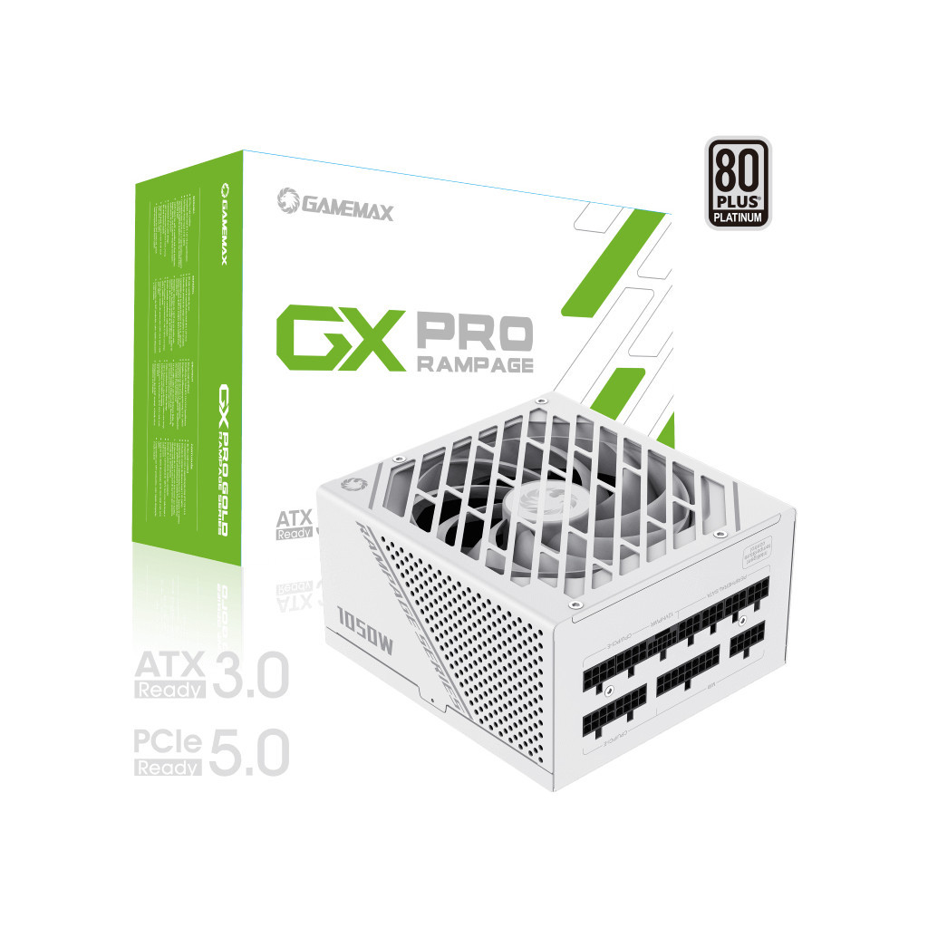 Блок живлення Gamemax 1050W (GX-1050 PRO WT (ATX3.0 PCIe5.0) - зображення 10
