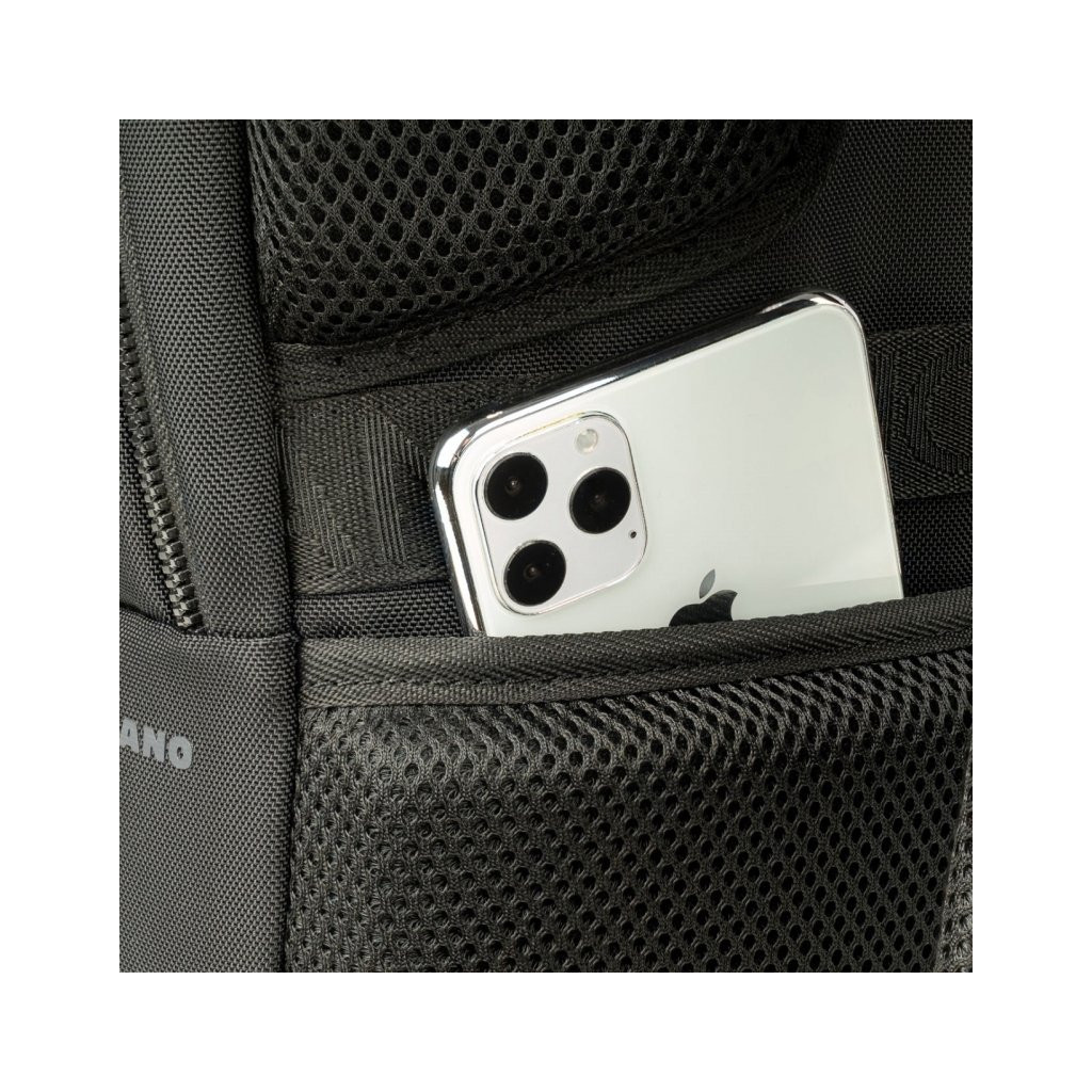 Рюкзак для ноутбука Tucano 15.6" Lunar, Black (BKLUN15-BK) - зображення 8