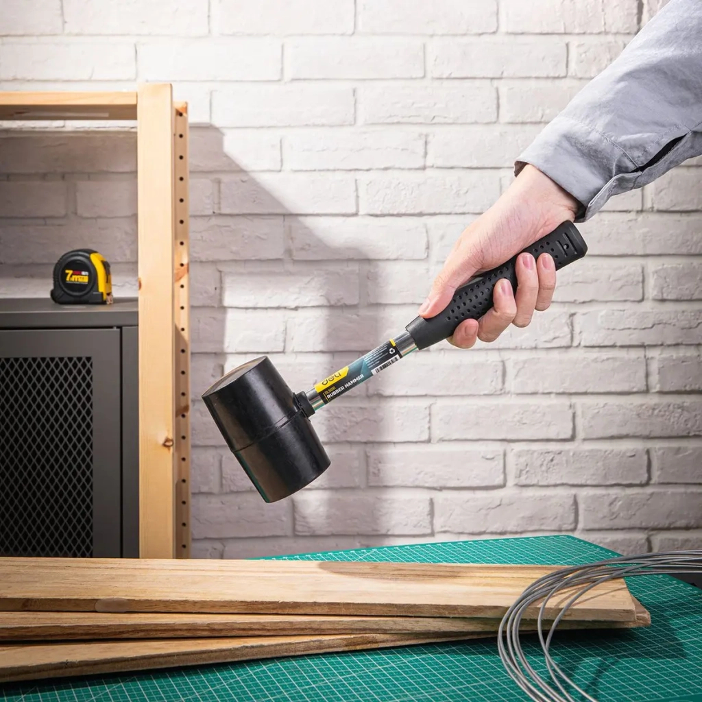 Киянка Deli зі сталевою ручкою 450 г (EDL5616) - зображення 6