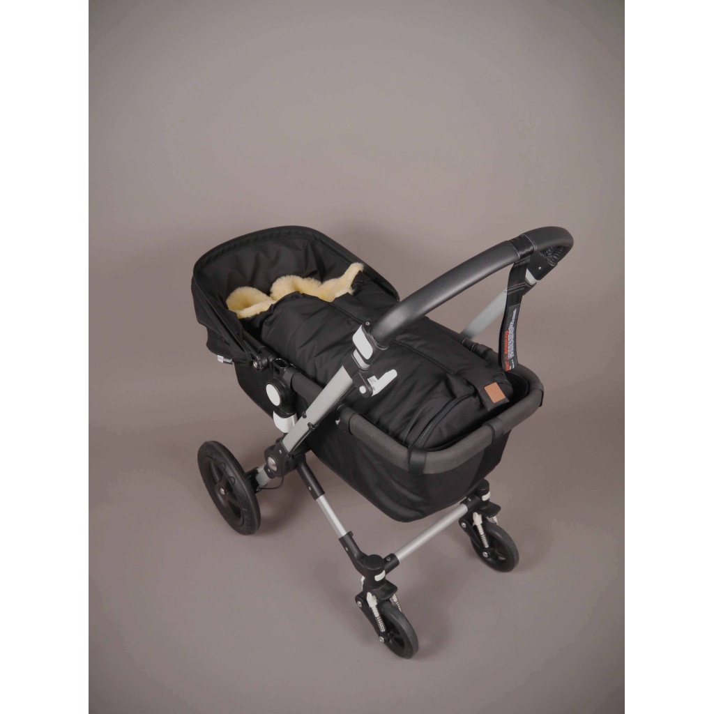 Чохол для ніг Kaiser JONA 2 в 1 зимовий, з регулюванням розміру, чорний (6721125) - зображення 5