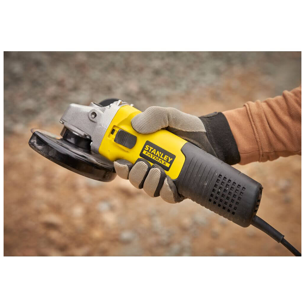 Шліфувальна машина Stanley кутова FATMAX, 1100 Вт, 3000-11000 об/хв, 125 мм, 2.2 кг (FMEG225VS) - зображення 7