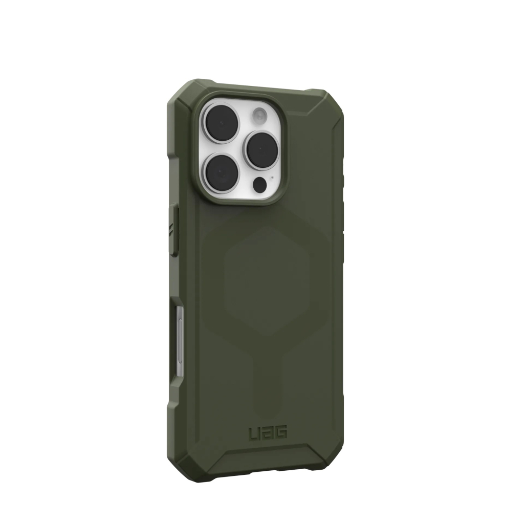 Чохол до мобільного телефона UAG iPhone 16 Pro Essential Armor Magsafe Olive Drab (114448117272) - зображення 2