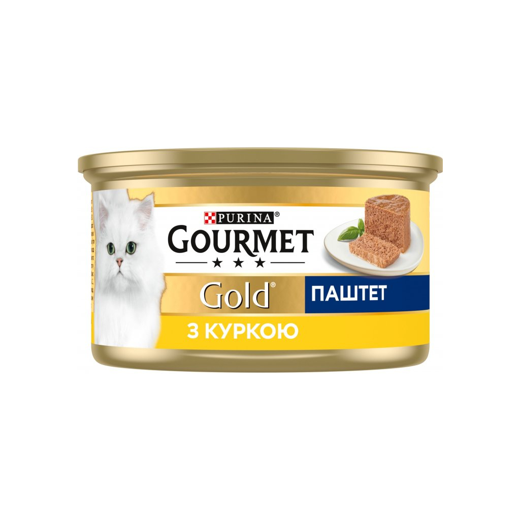 Паштет для котів Purina Gourmet Gold. З куркою 85 г (7613031381494) - зображення 2