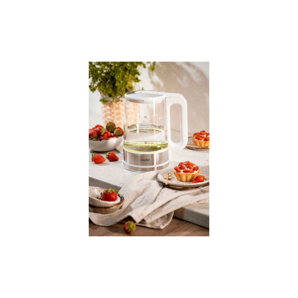 Електрочайник Mesko MS 1301 white - зображення 10