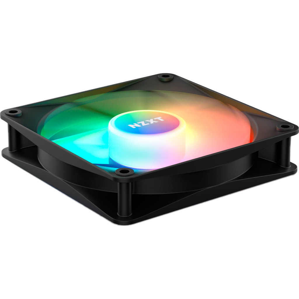 Кулер до корпусу NZXT F120RGB Core - 120mm Hub-mounted RGB Fan (RF-C12TF-B1) - зображення 2