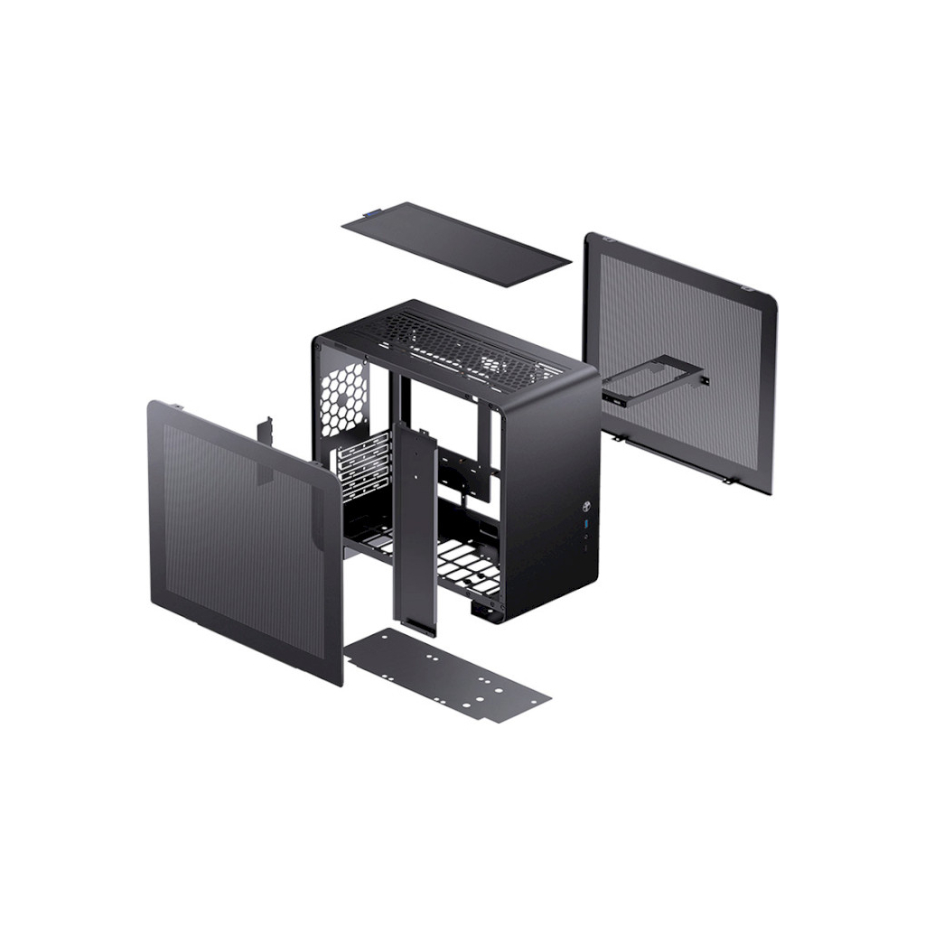 Корпус JONSBO U4 Mini MESH Black - зображення 11