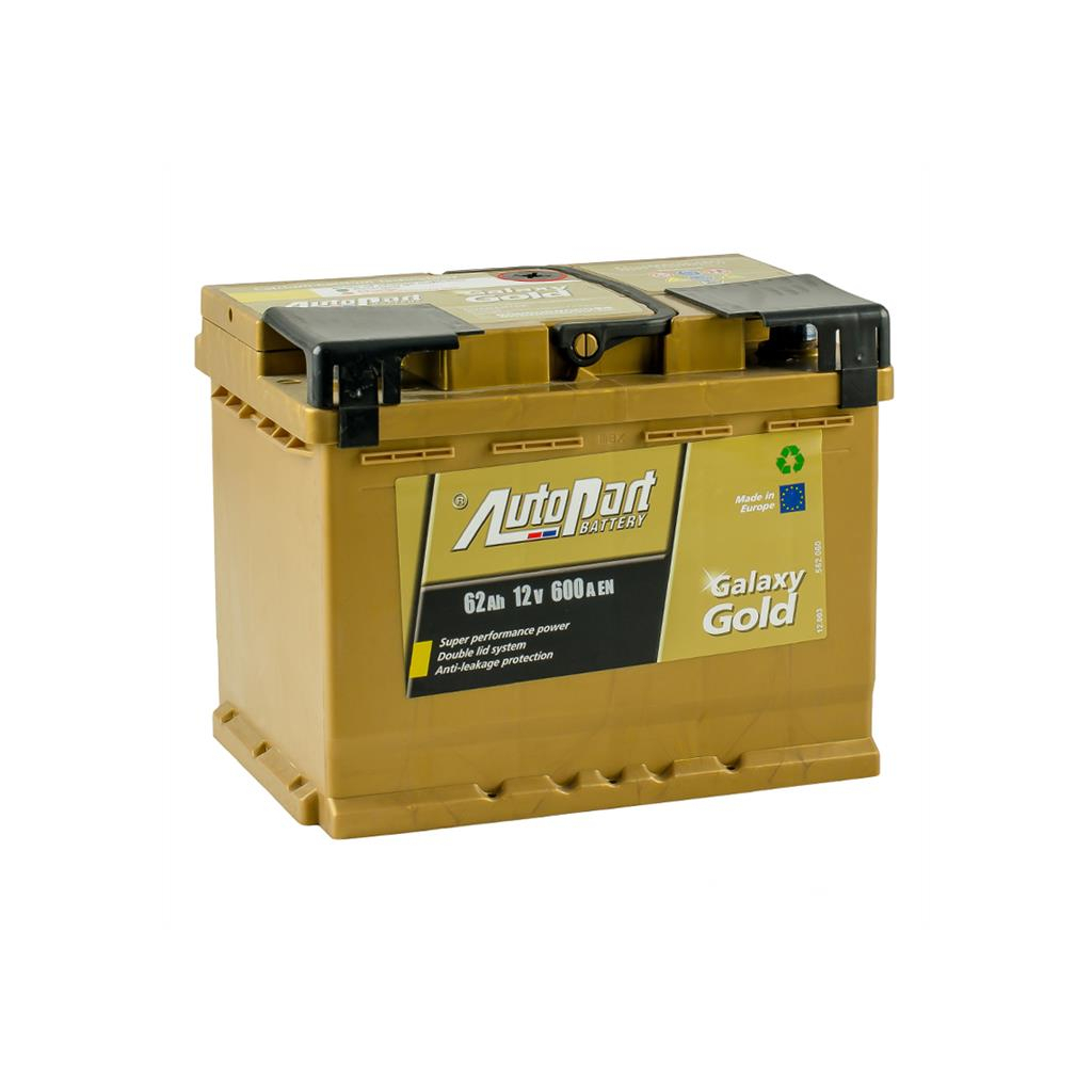 Акумулятор автомобільний AutoPart 62 Ah/12V Galaxy Gold Ca-Ca (ARL062-GG1) - зображення 2