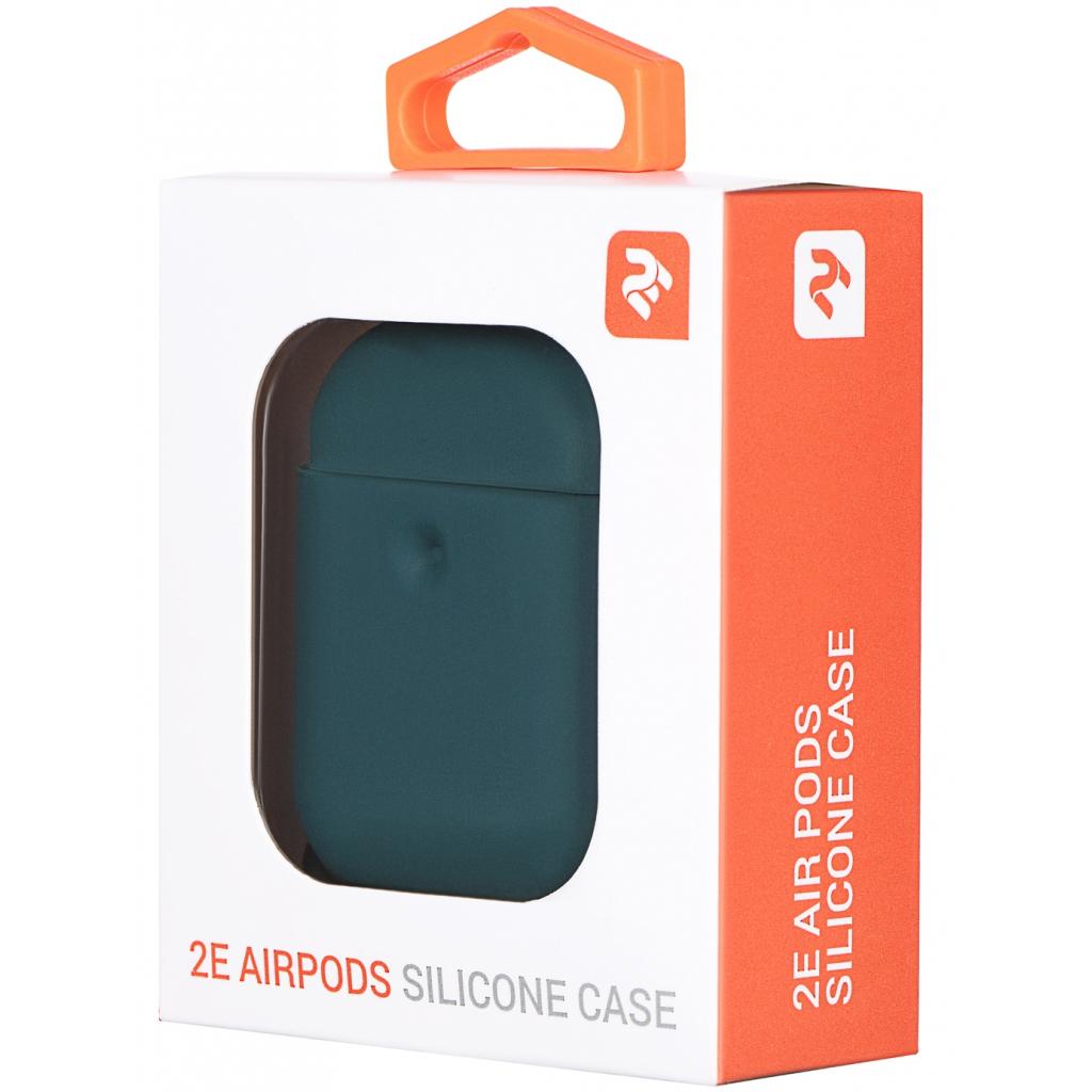 Чохол для навушників 2E для Apple AirPods Pure Color Silicone 3.0 мм Star Blue (2E-AIR-PODS-IBPCS-3-STB) - зображення 3