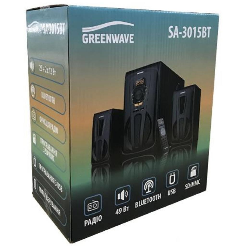 Акустична система Greenwave SA-3015BT Black-orange (R0015305) - зображення 6