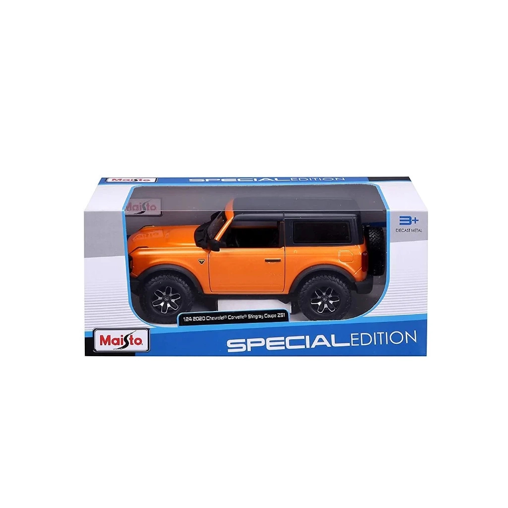 Машина Maisto Ford Bronco (2 Doors Version) помаранчевий 124 (31530 met. orange) - зображення 8