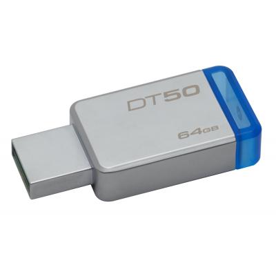 USB флеш накопичувач Kingston 64GB DT50 USB 3.1 (DT50/64GB) - зображення 2