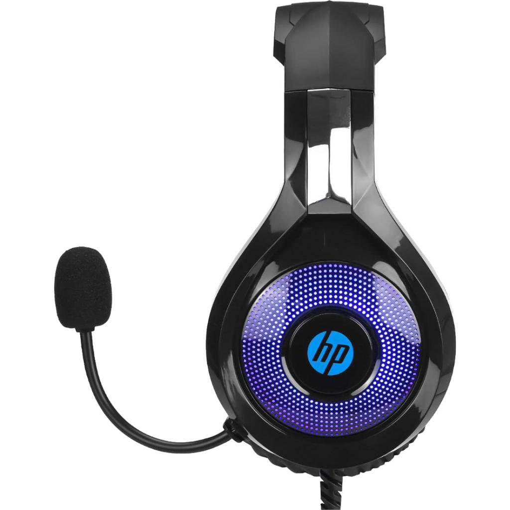Навушники HP DHE-8010 Gaming Blue LED Black - зображення 3