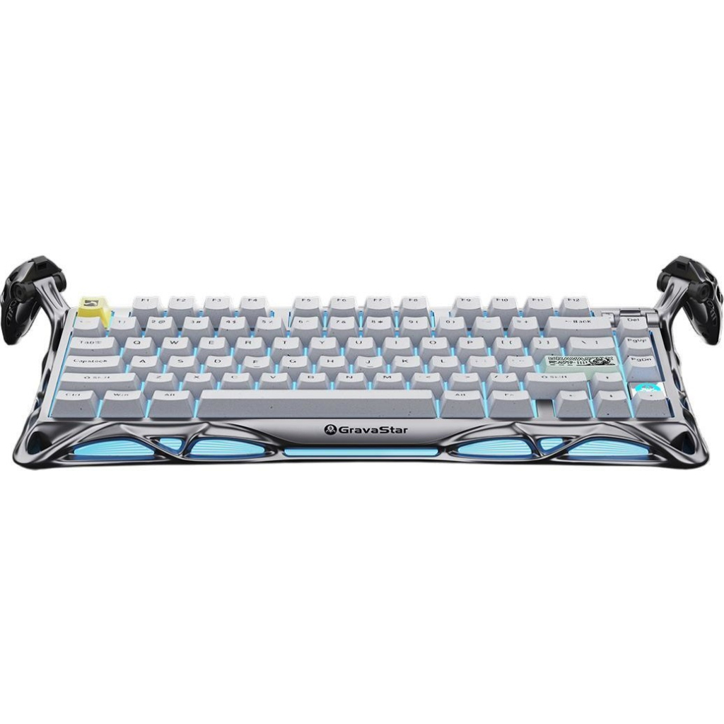 Клавіатура GravaStar Mercury K1 Pro TKL Wireless/Bluetooth/USB UA Grey (GSK1PRO_GRY) - зображення 12