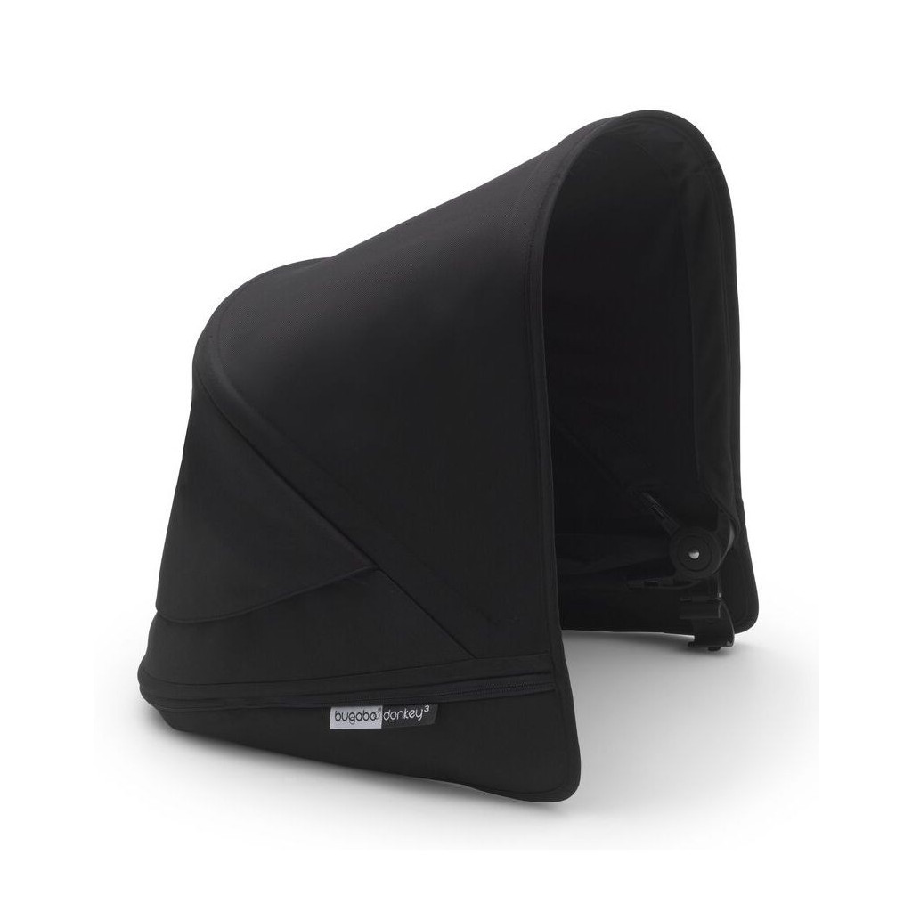 Капюшон для коляски Bugaboo Donkey 3 Black (180311ZW04) - зображення 1