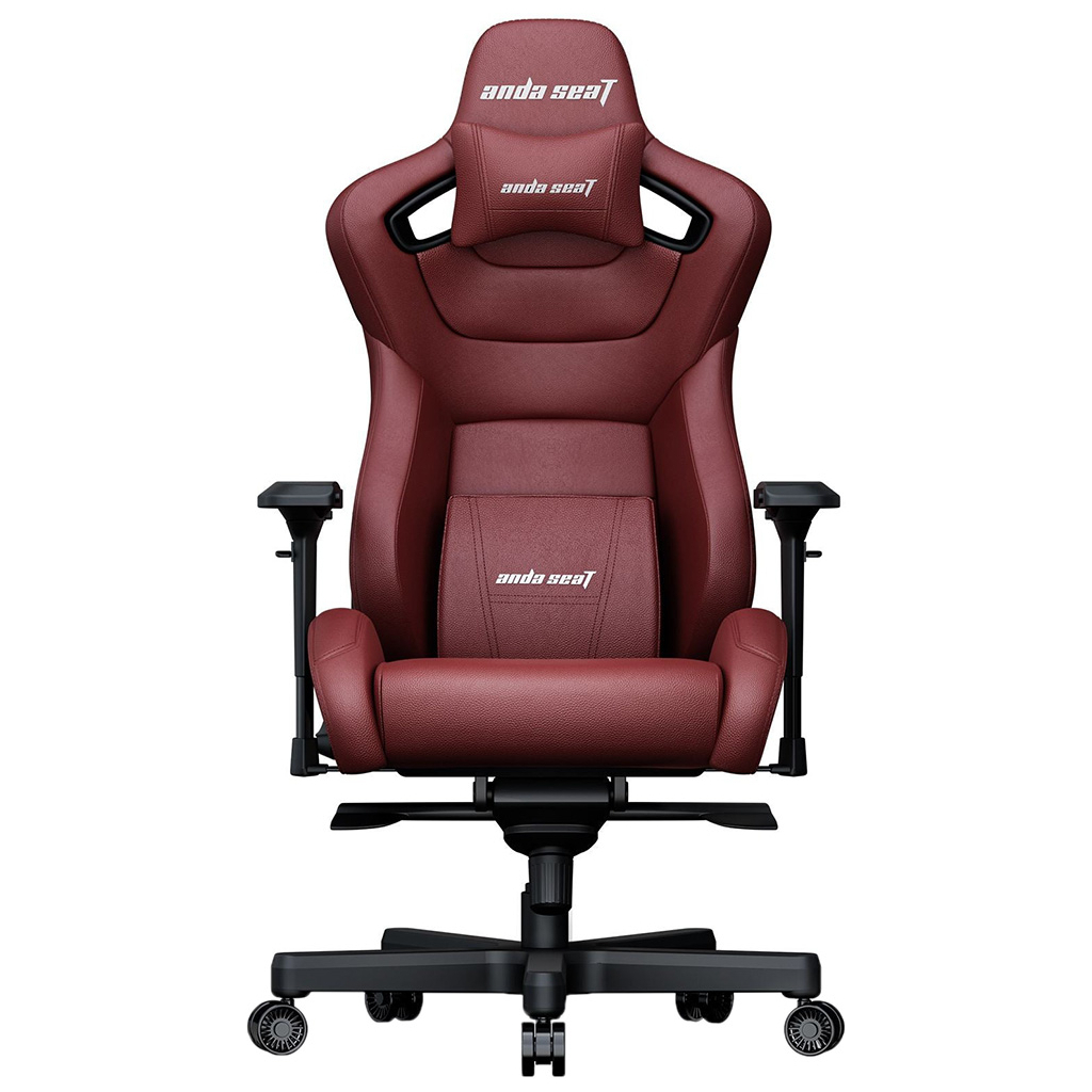 Крісло ігрове Anda Seat Kaiser 2 Size XL Black/Maroon (AD12XL-02-AB-PV/C-A05) - зображення 1