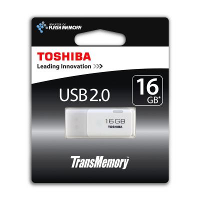 USB флеш накопичувач Toshiba 16GB Hayabusa White USB 2.0 (THNU16HAYWHT(6)) - зображення 3