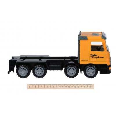 Спецтехніка Same Toy инерционный Super Combination Тягач Желтый с трактором (98-84Ut-2) - зображення 2