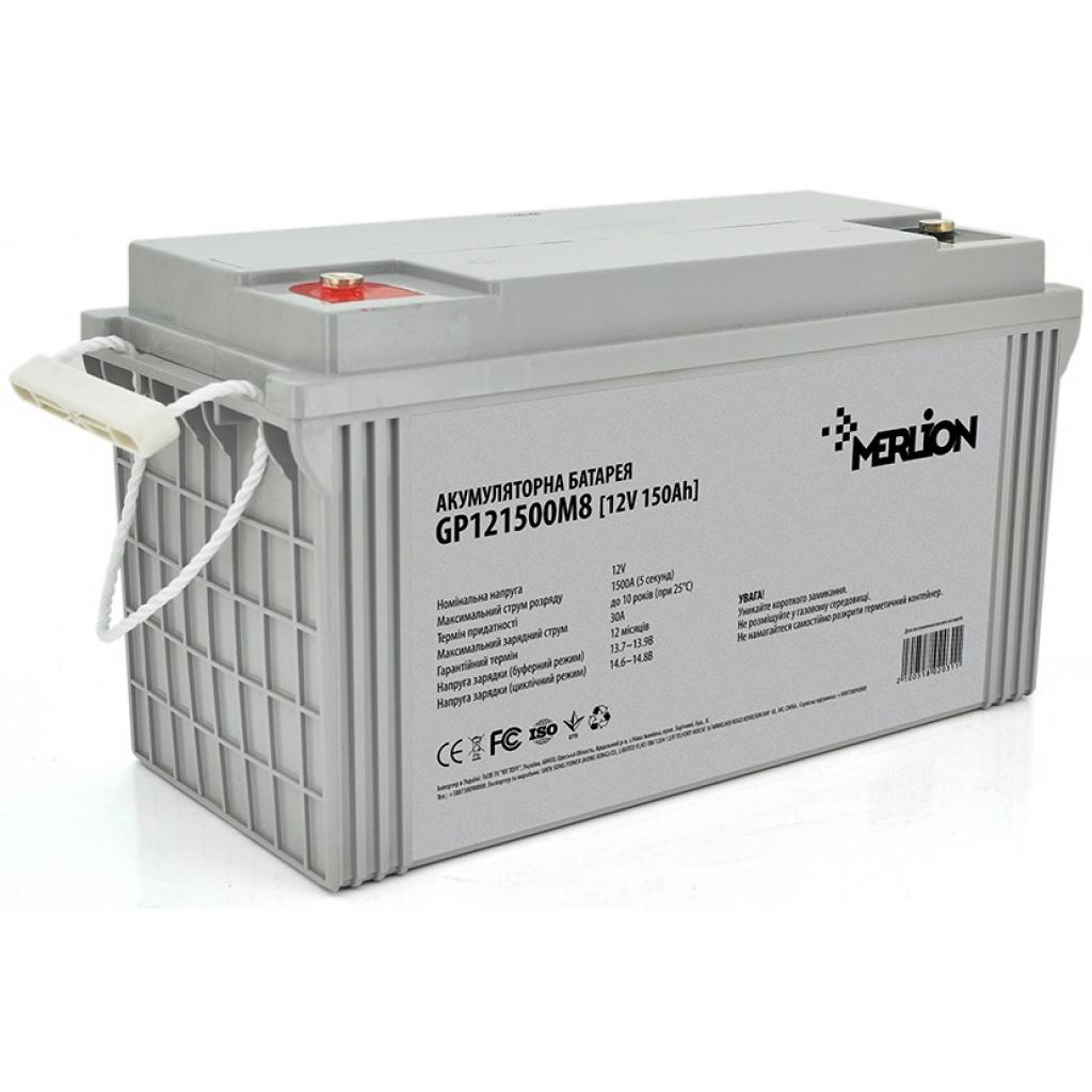 Батарея до ДБЖ Merlion MERLION AGM GP121500M8 12 V-150 Ah (GP121500M8) - зображення 1