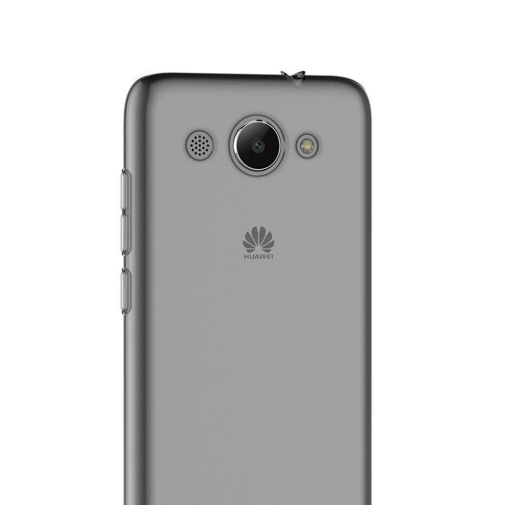 Чохол до мобільного телефона для Huawei Y3 2017 Clear tpu (Transperent) Laudtec (LC-HY32017T) - зображення 7