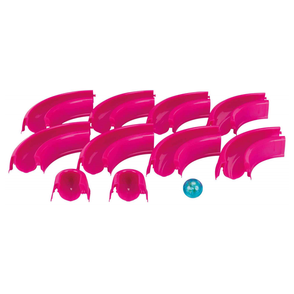 Іграшка для котів Trixie Ball Race Змійка-вісімка з м'ячиком 65x31 см (рожева) (4011905414133) - изображение 6