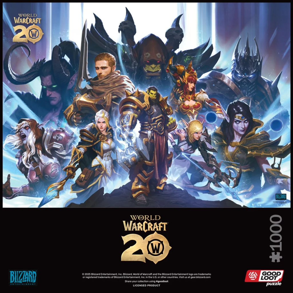 Пазл GoodLoot World of Warcraft 20th Anniversary 1000 ел. (5908305249627) - зображення 5