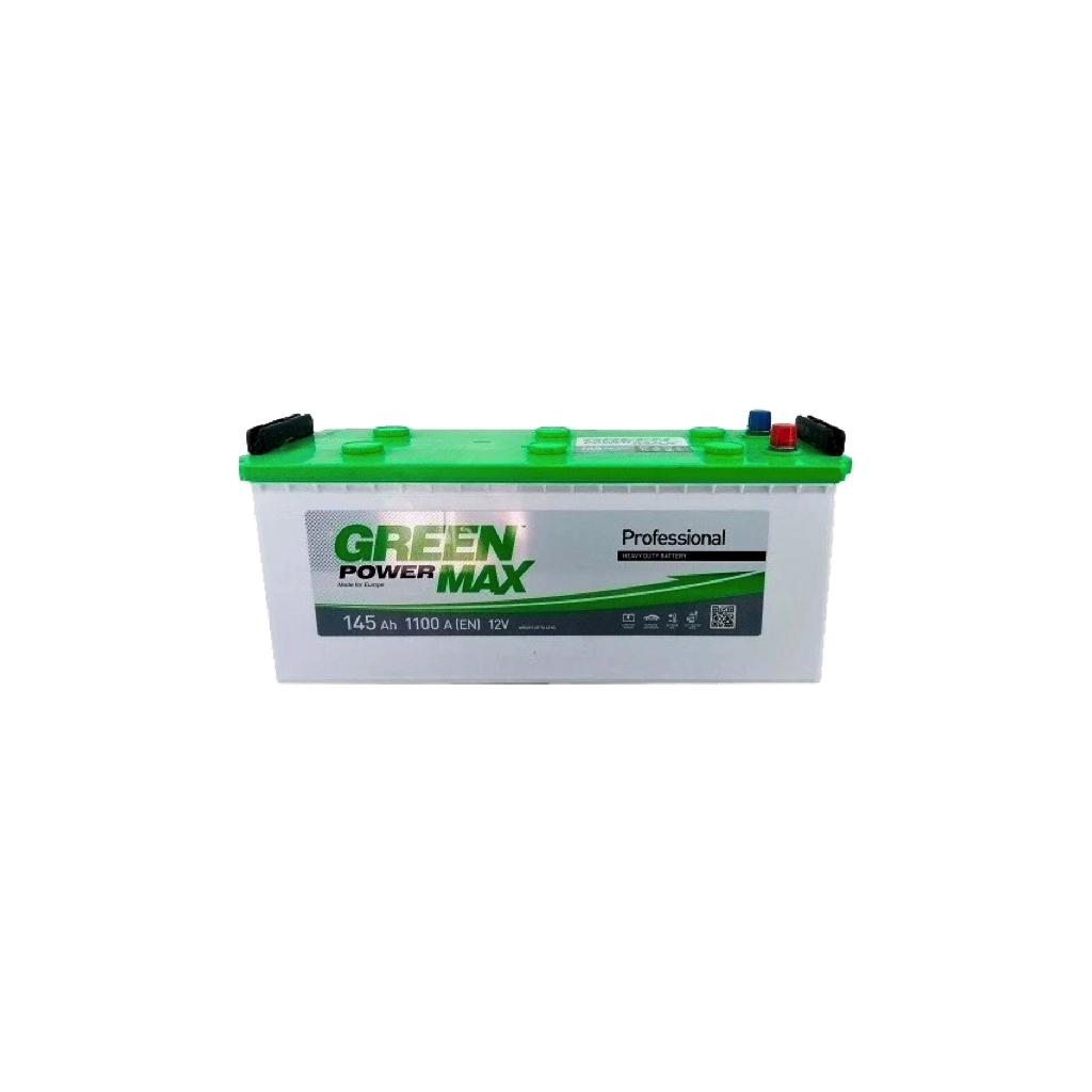 Акумулятор автомобільний GREEN POWER MAX 145А бічна (000022377) - зображення 1