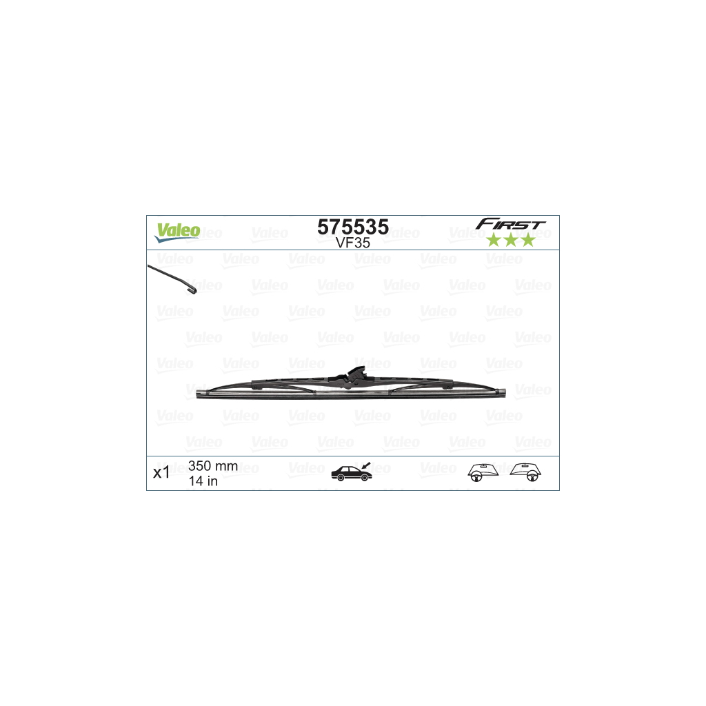 Щітка склоочисника Valeo 575535 - зображення 1