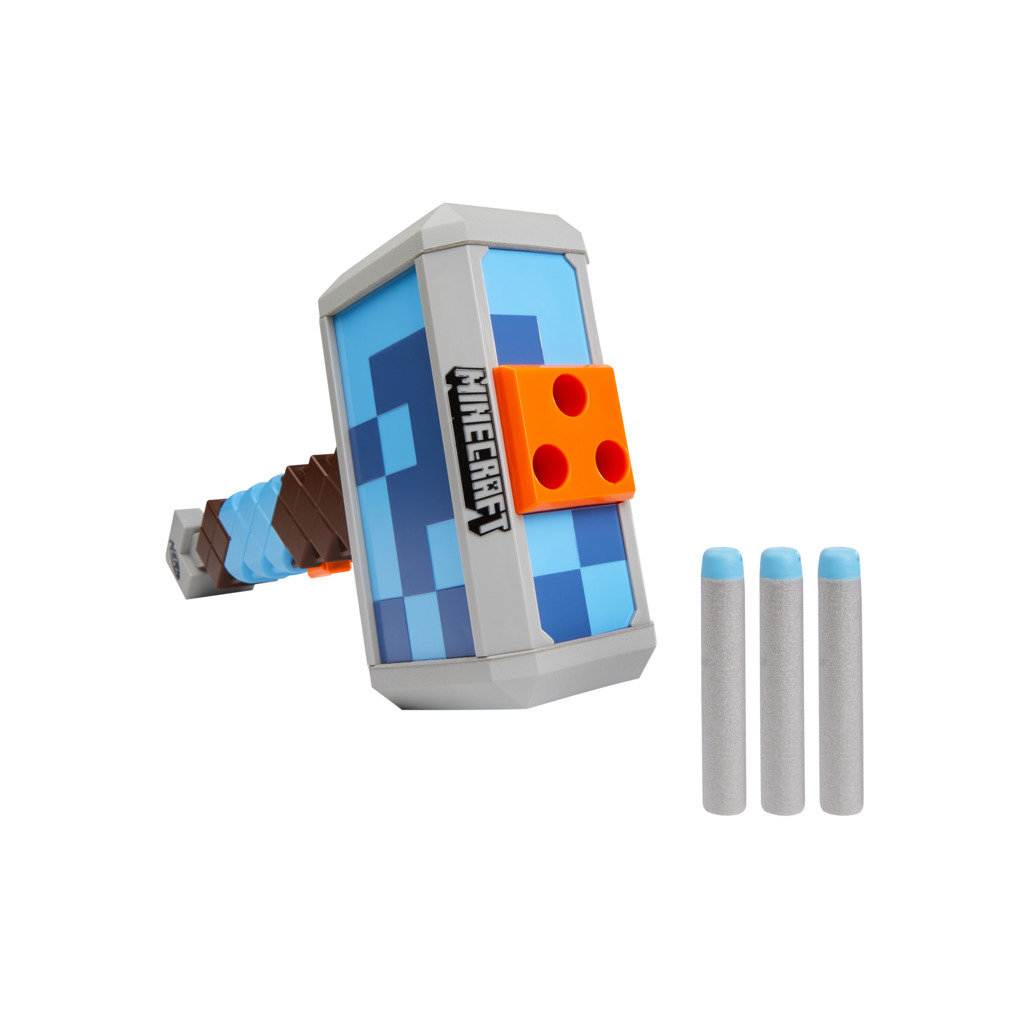 Іграшкова зброя Hasbro Nerf Minecraft Молот Штормландер (F4416) - зображення 3