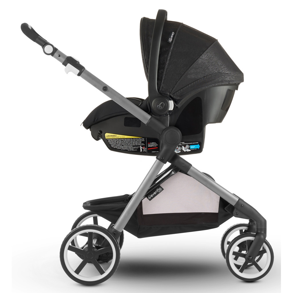 Коляска Evenflo модульна система Xpand Pivot Gold (6910806230065) - зображення 5