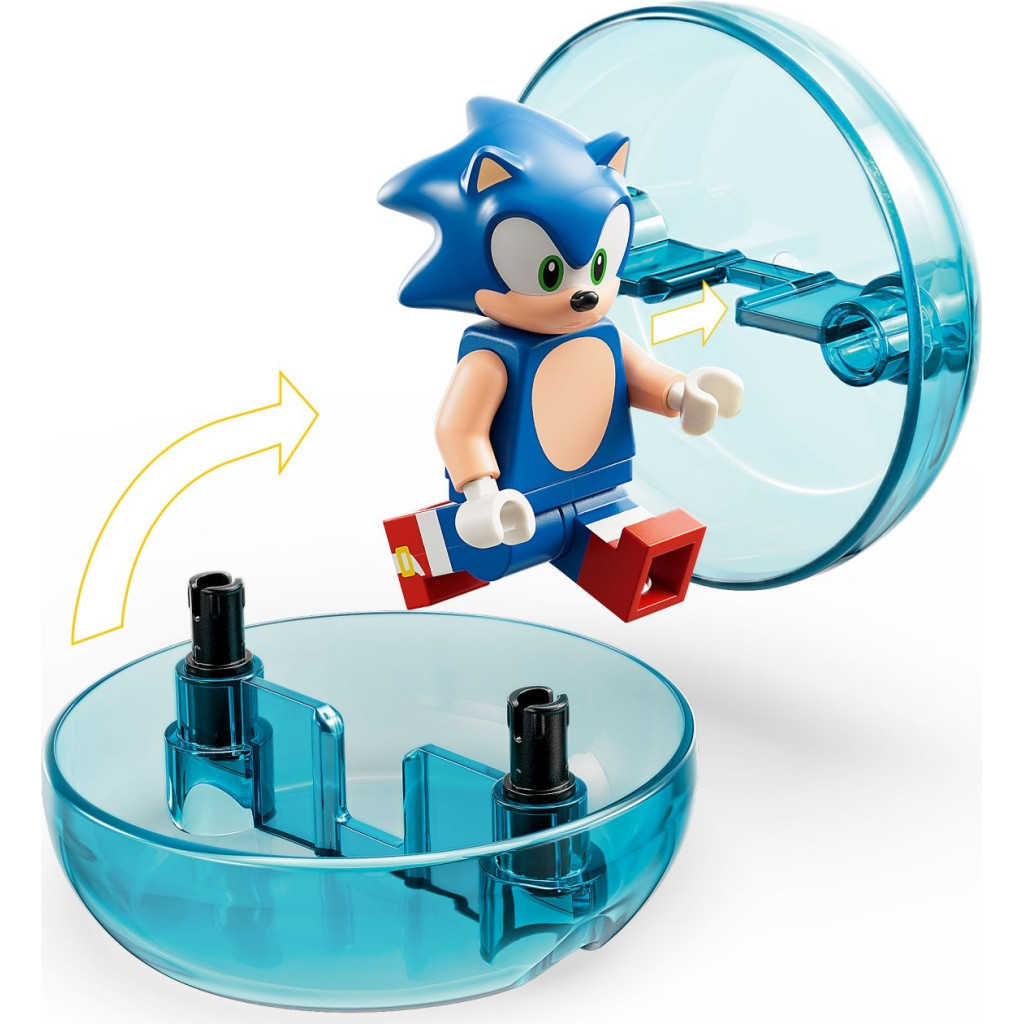 Конструктор LEGO Sonic the Hedgehog Сонік проти смертельного робота-яйця доктора Еґмана 615 деталей (76993) - зображення 4