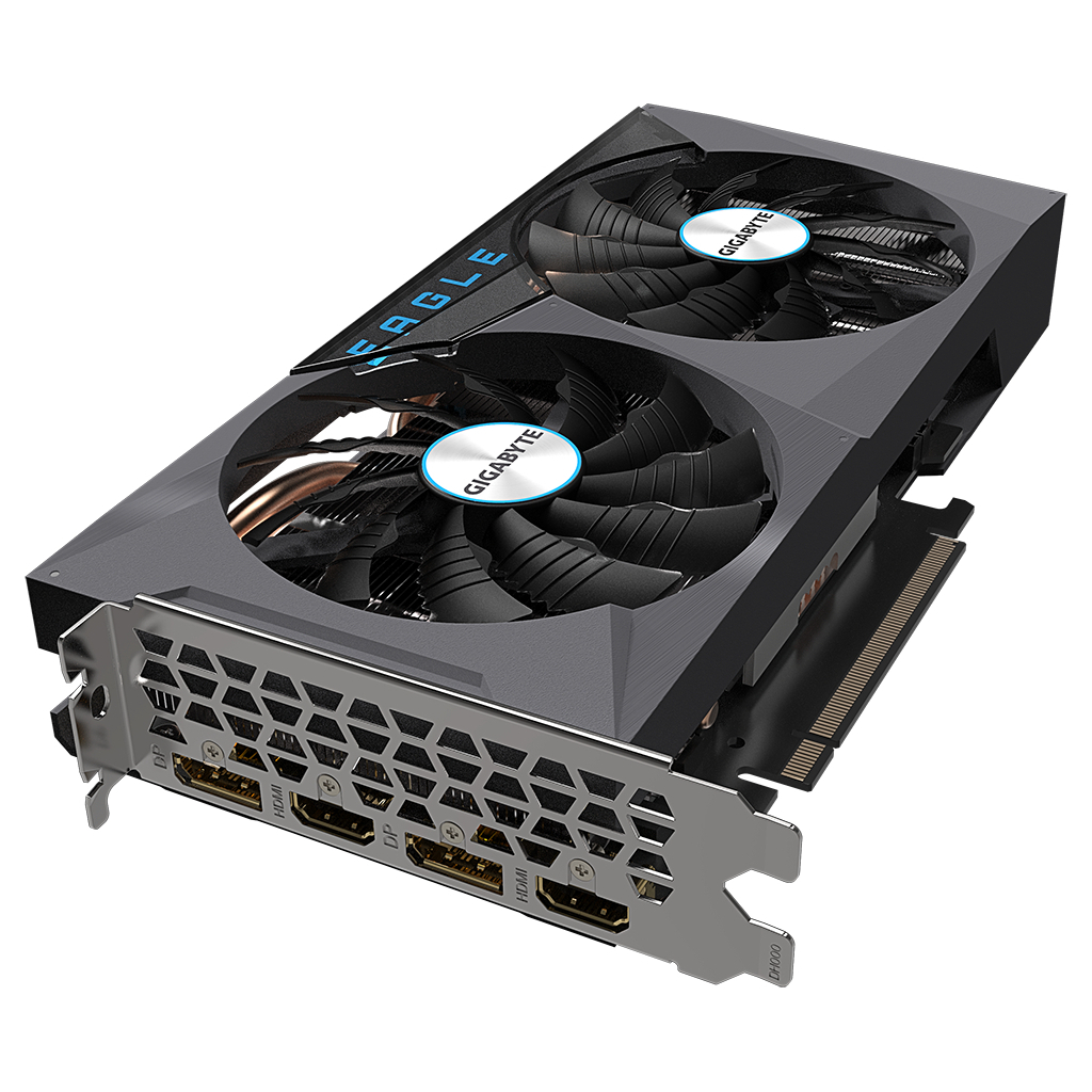 Відеокарта GIGABYTE GeForce RTX3060 12Gb EAGLE OC 2.0 LHR (GV-N3060EAGLE OC-12GD 2.0) - зображення 4