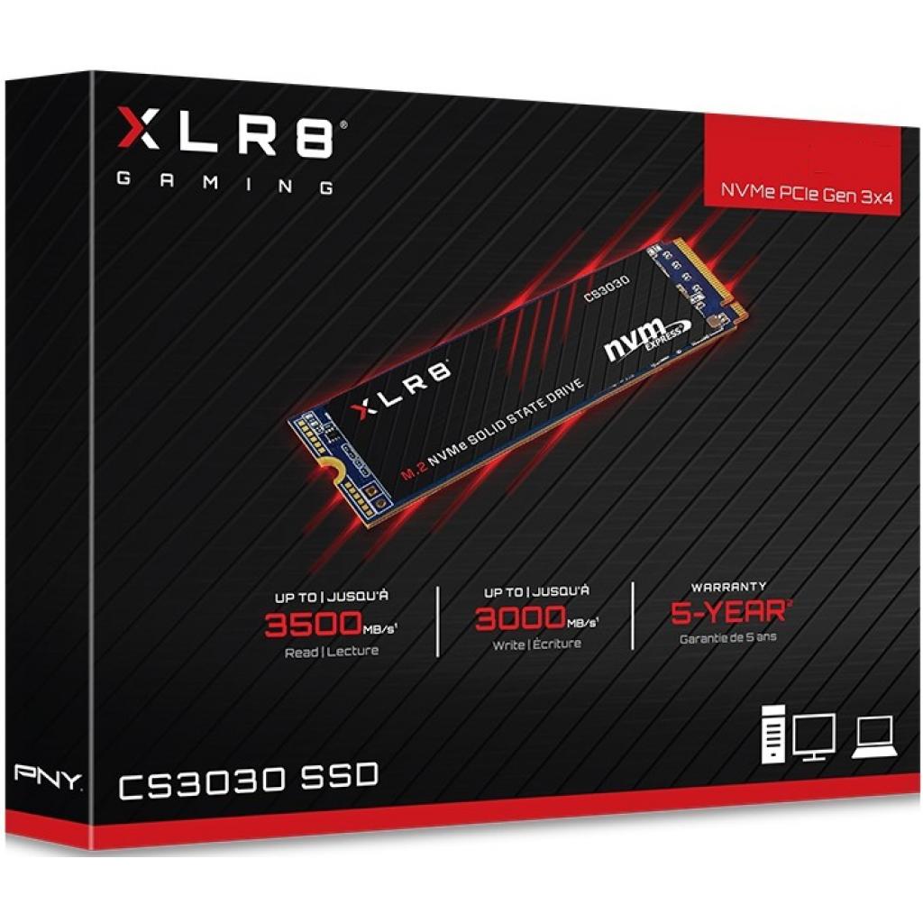 Накопичувач SSD M.2 2280 500GB PNY (M280CS3030-500-RB) - зображення 3