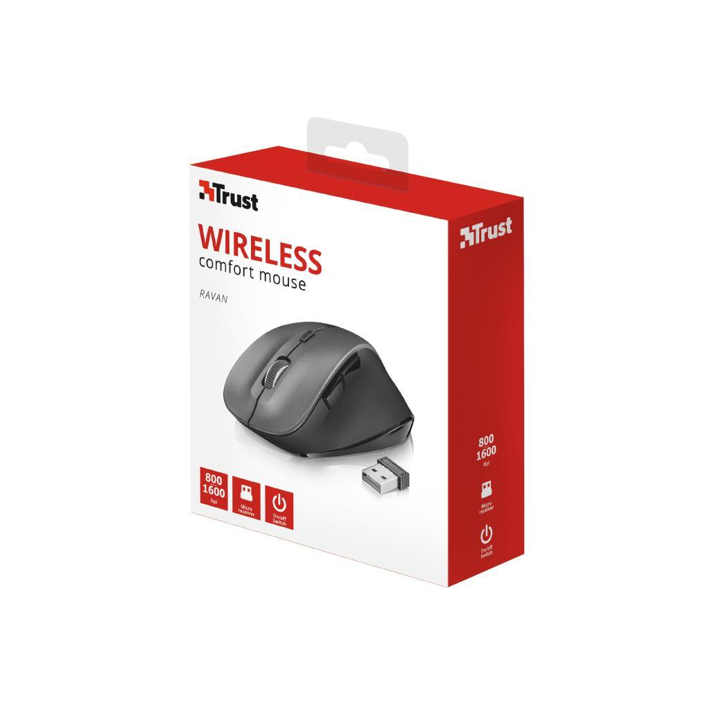 Мишка Trust Ravan (22878) - зображення 5