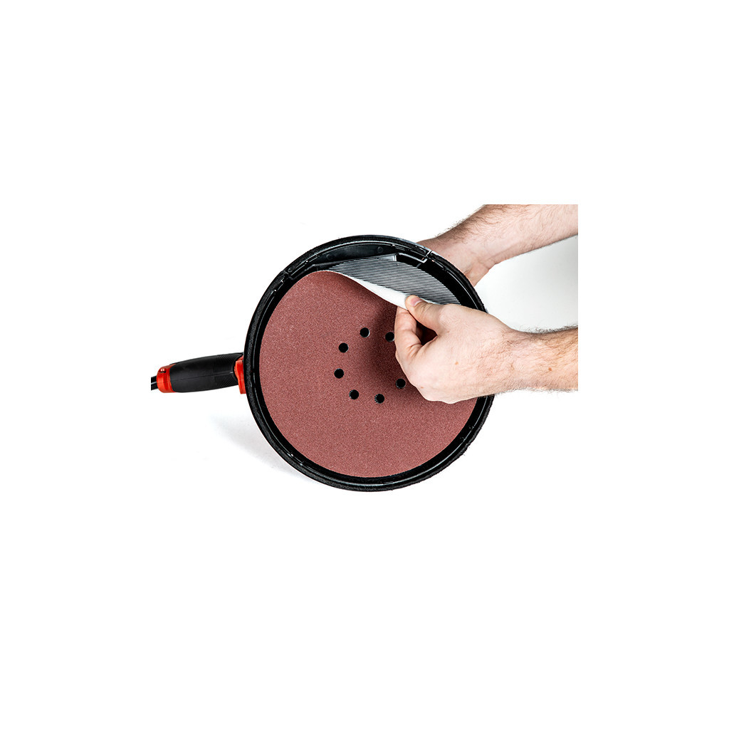 Шліфувальна машина Einhell для стін TC-DWS 225, 1220 Вт, 225 мм, набір шліфпаперу 6 шт (4259945) - изображение 10