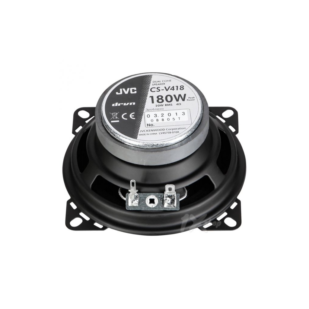 Коаксіальна акустика JVC CS-V418 - зображення 4