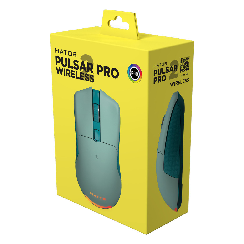 Мишка Hator Pulsar 2 Pro Wireless Mint (HTM-533) - зображення 6