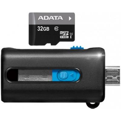 Карта пам'яті ADATA 32GB microSD class 10 UHS-I (AUSDH32GUICL10-ROTGMBK) - зображення 2