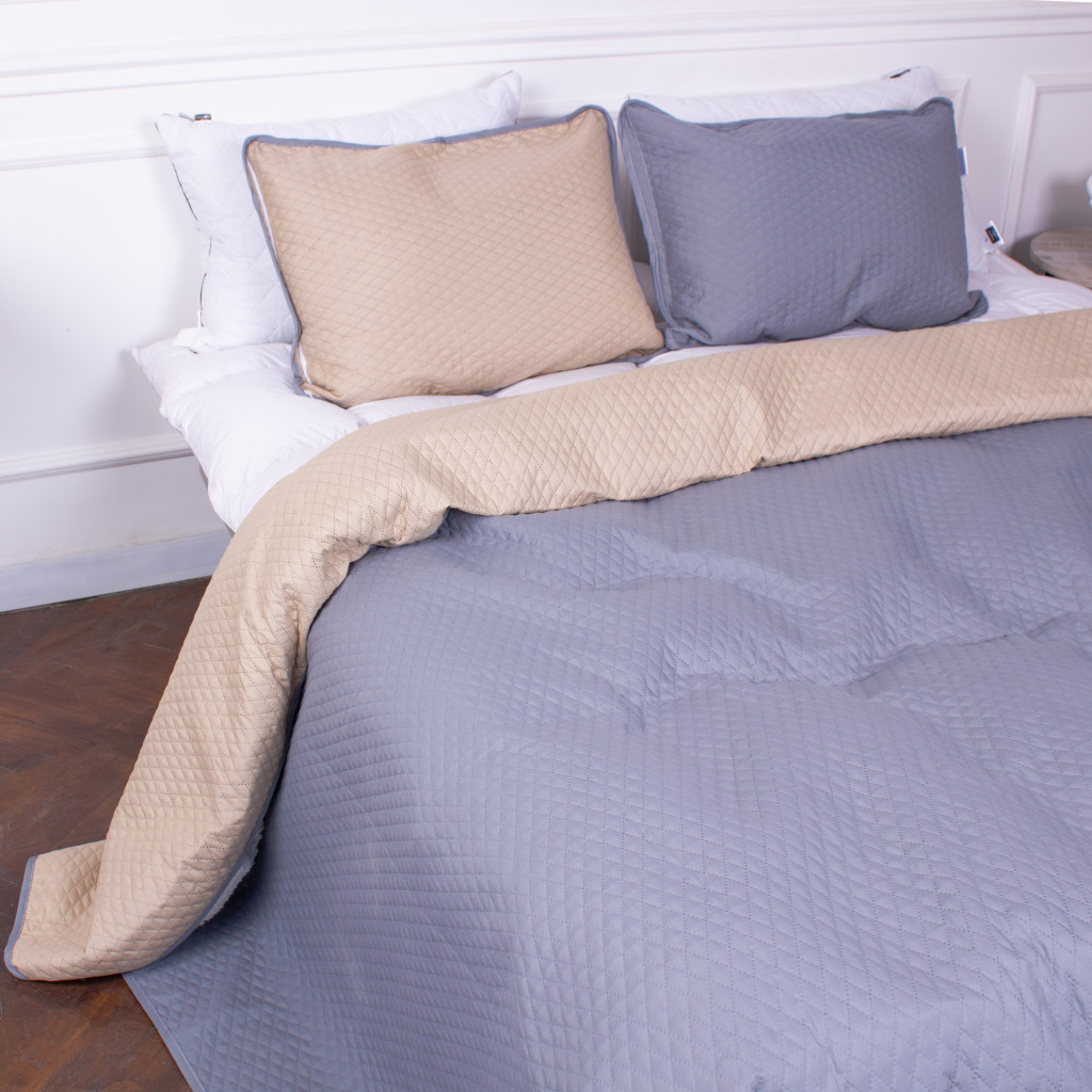 Покривало MirSon набір Great Line №7038 Prague 220х240 + 2 наволочки (2200005377857) - зображення 3