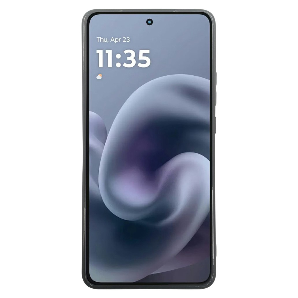 Чохол до мобільного телефона BeCover Silicone Motorola Moto G86 Black (713768) - зображення 4