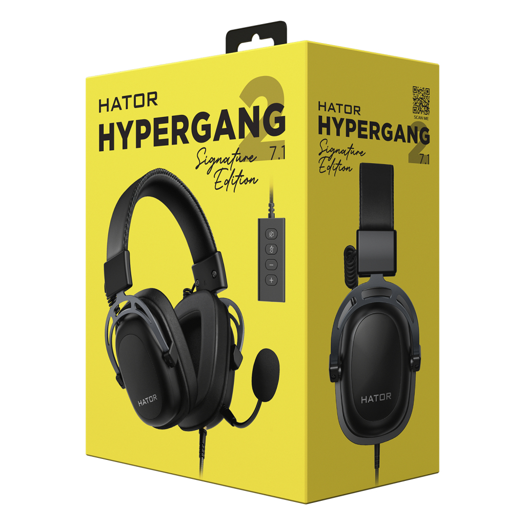 Навушники Hator Hypergang 2 USB 7.1 Titanium Edition (HTA-945) - зображення 5