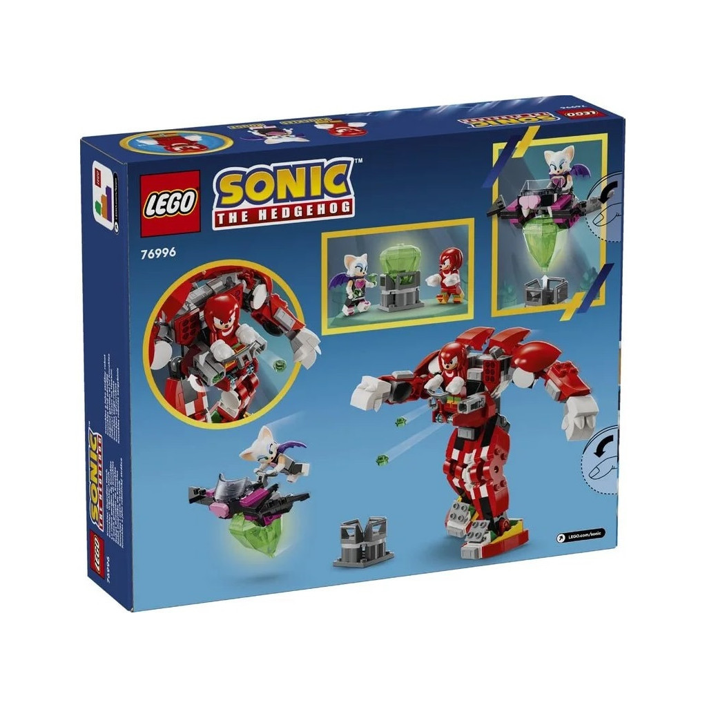 Конструктор LEGO Sonic the Hedgehog Вартовий робот Єхидни Наклз 276 деталей (76996) - зображення 11