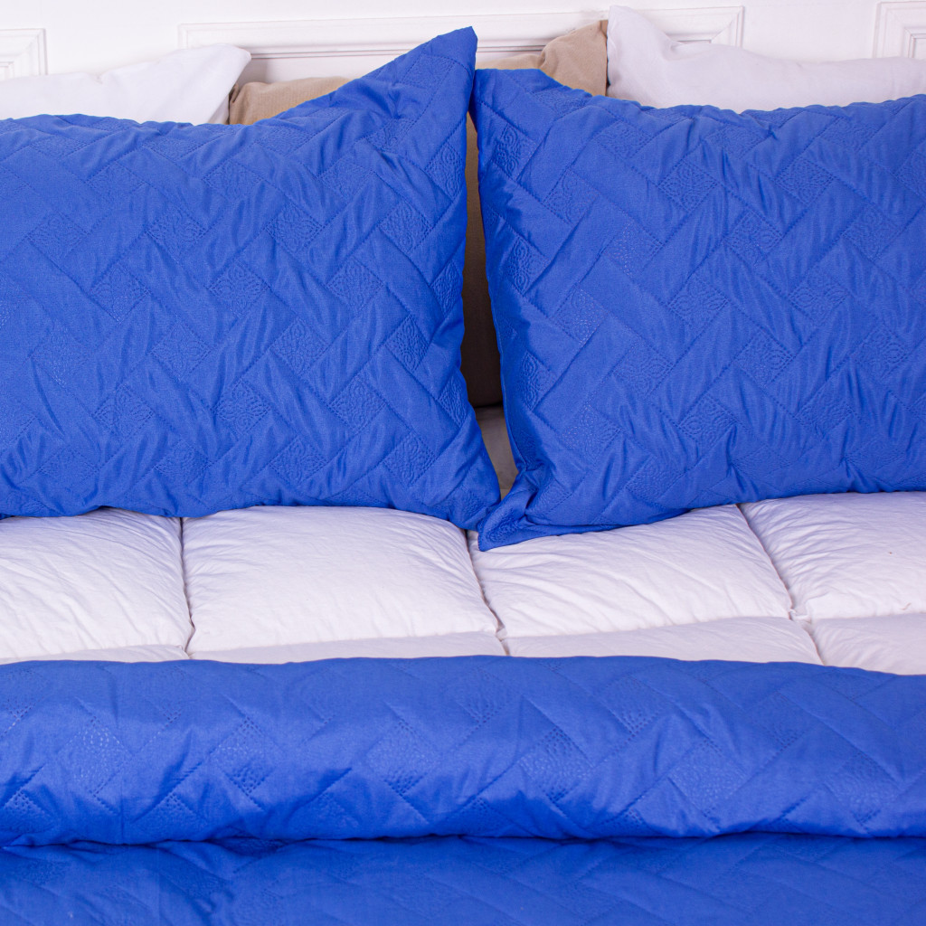 Покривало MirSon набір Deep Line №7103 Regata 180х210 + 2 наволочки 50х70 (2200005623695) - зображення 9