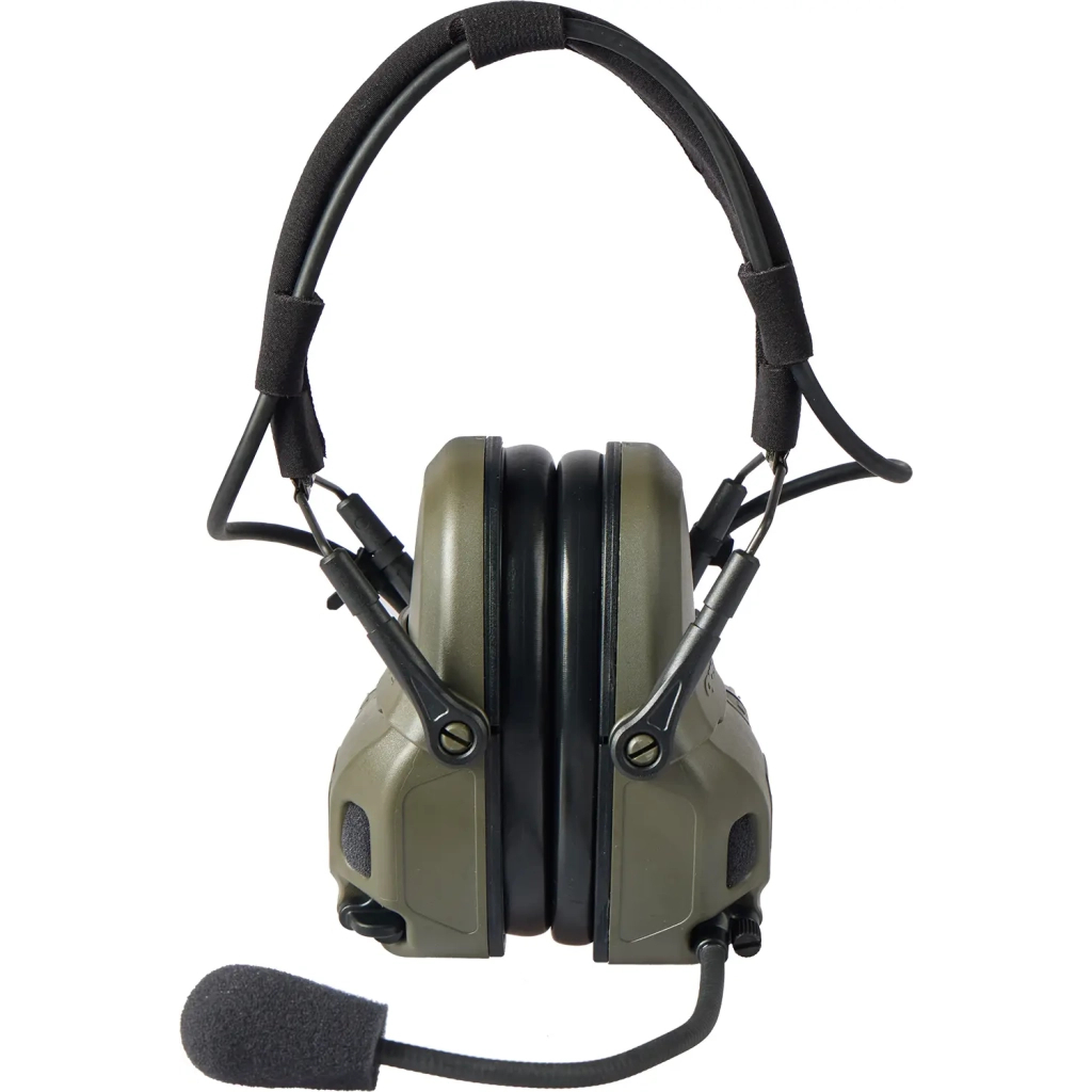 Тактичні навушники Ops-Core AMP Communication Headset-Connectorized. NFMI. Верхній тримач. Ranger Green (N101153-02-0006) - зображення 5