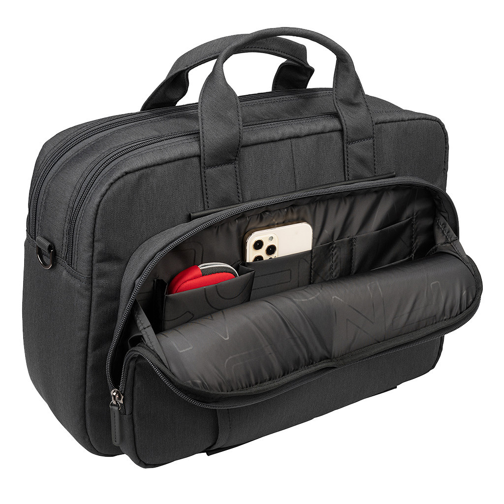 Сумка для ноутбука Tucano 15.6" Flash, Black (BFLASH15-BK) - зображення 9