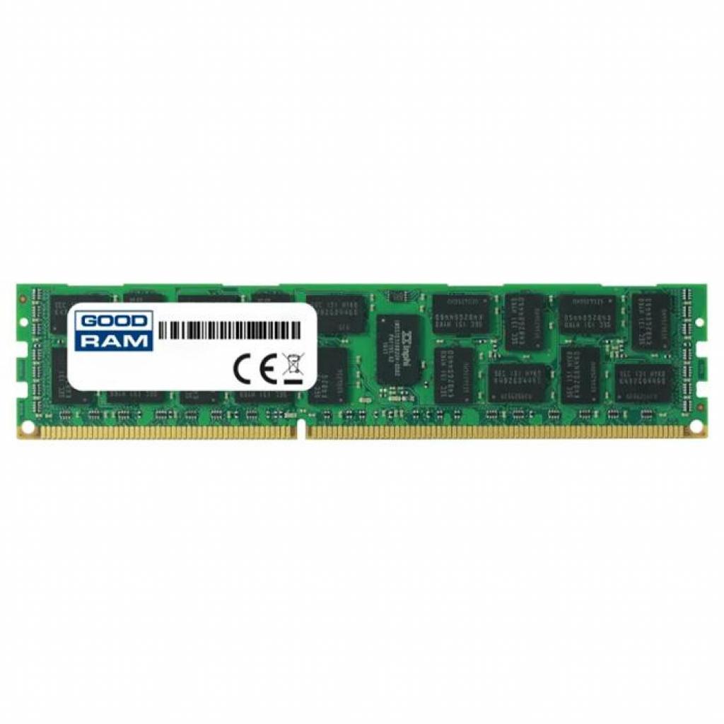 Модуль пам'яті для сервера DDR3 8GB ECC RDIMM 1600MHz 2Rx4 1.35V CL11 Goodram (W-MEM1600R3D48GLV) - зображення 1