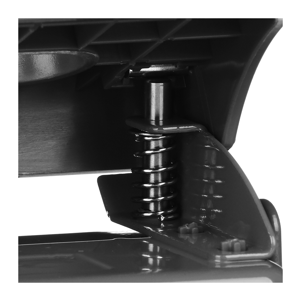 Діркопробивач Buromax пластиковий, до 20 аркушів, 120 х 82 х 53 мм, чорний (BM.4017-01) - зображення 5