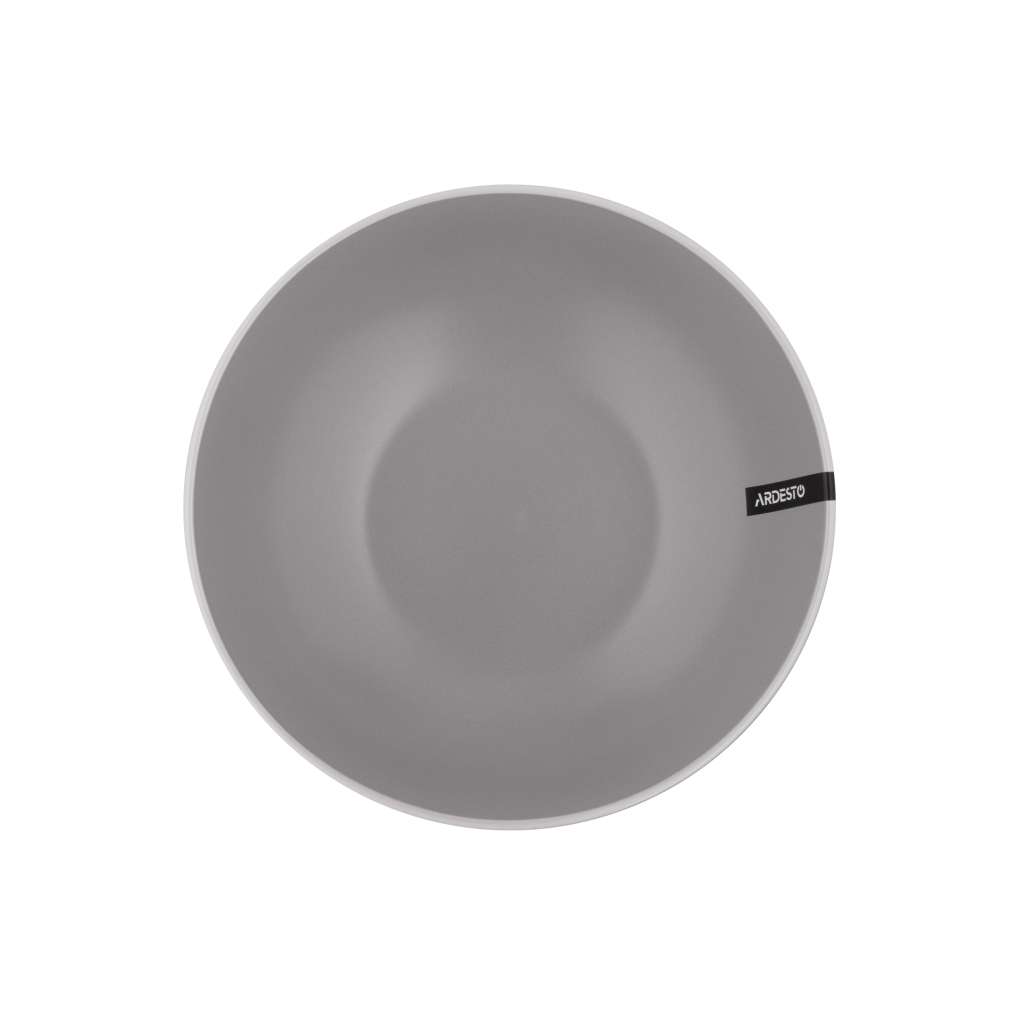 Тарілка Ardesto Cremona Soup 20 см Dusty Grey (AR2920GRC) - зображення 2