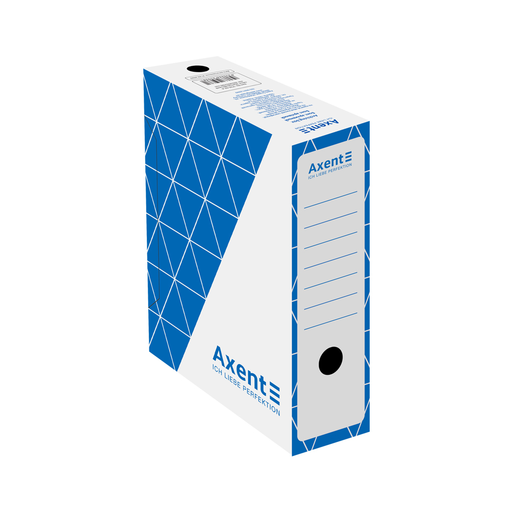 Архівний бокс Axent А4 100мм, синій (1732-02-A) - изображение 1