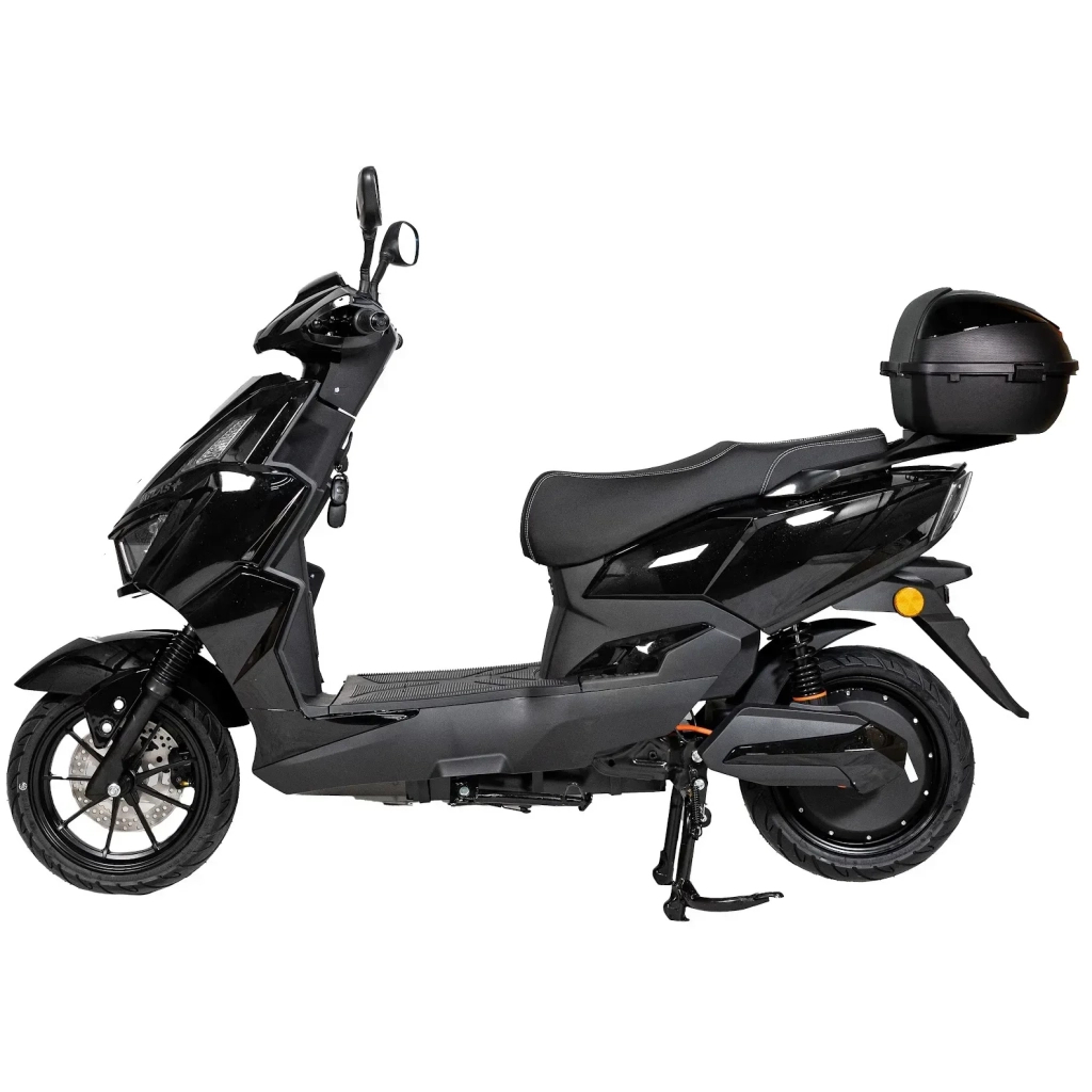 Електроскутер Atlas Tiger Box 2000W Black (3114) - зображення 2