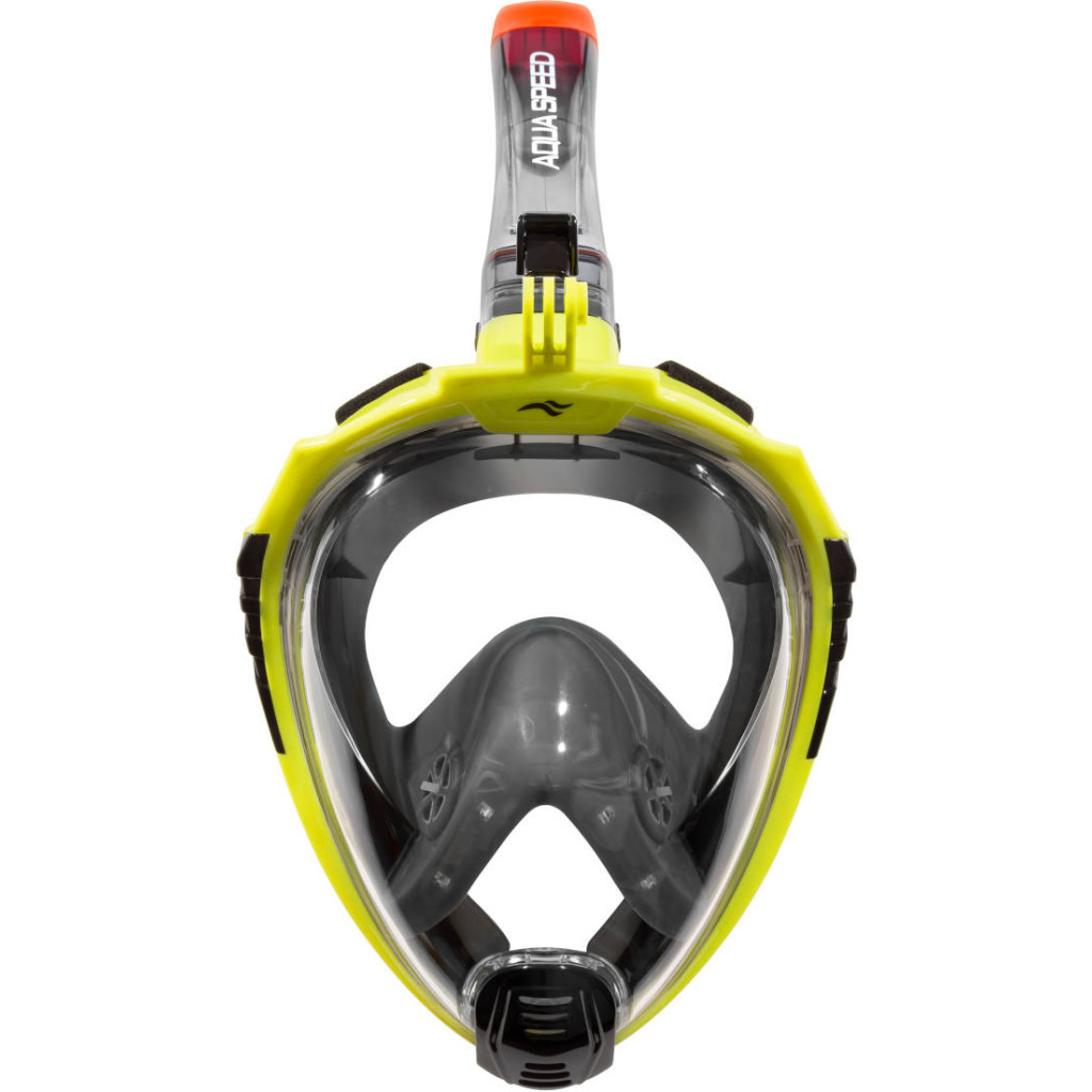 Маска для плавання Aqua Speed Drift 9942 чорний, жовтий 249-38 L/XL (5908217699428) - зображення 5